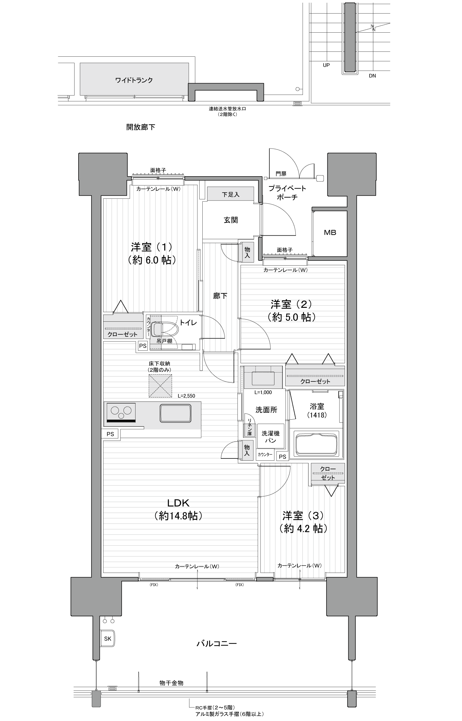 Cタイプ間取り図